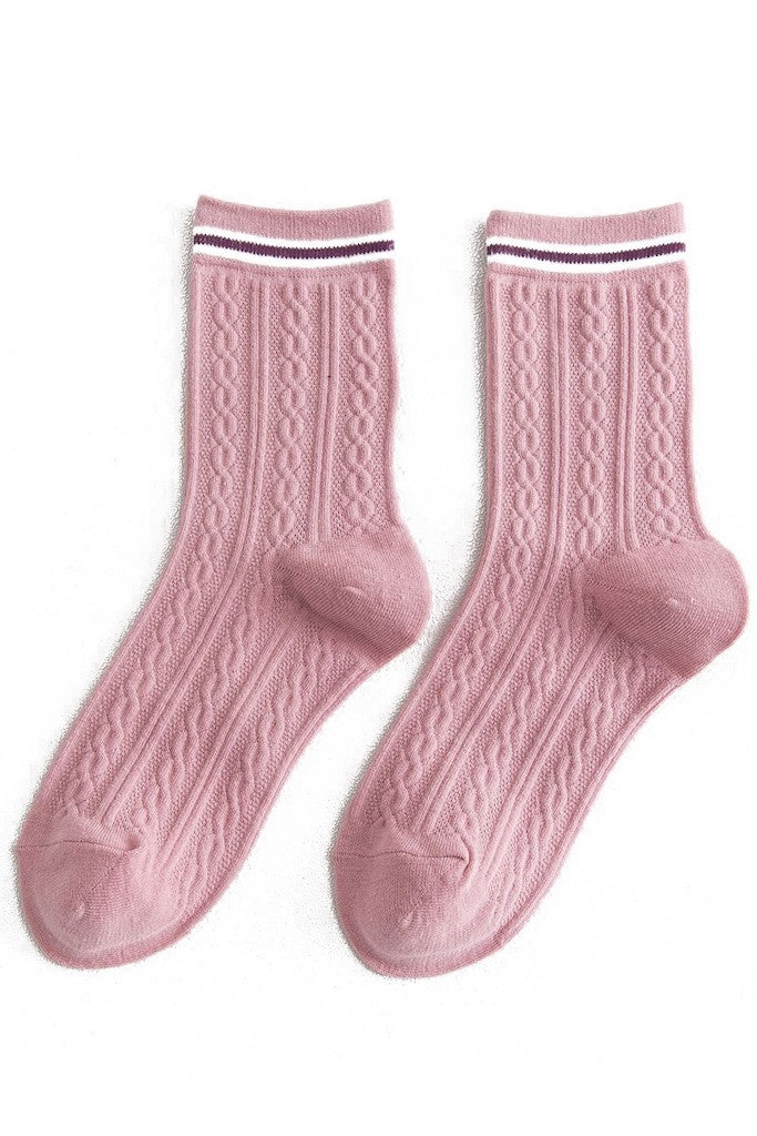 In A Twist Socks | 5 colors |