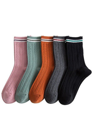 In A Twist Socks | 5 colors |