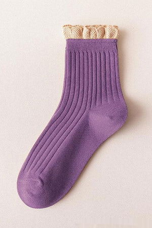 Matilda Crew Socks | 6 colors |