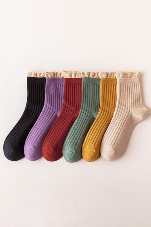 Matilda Crew Socks | 6 colors |