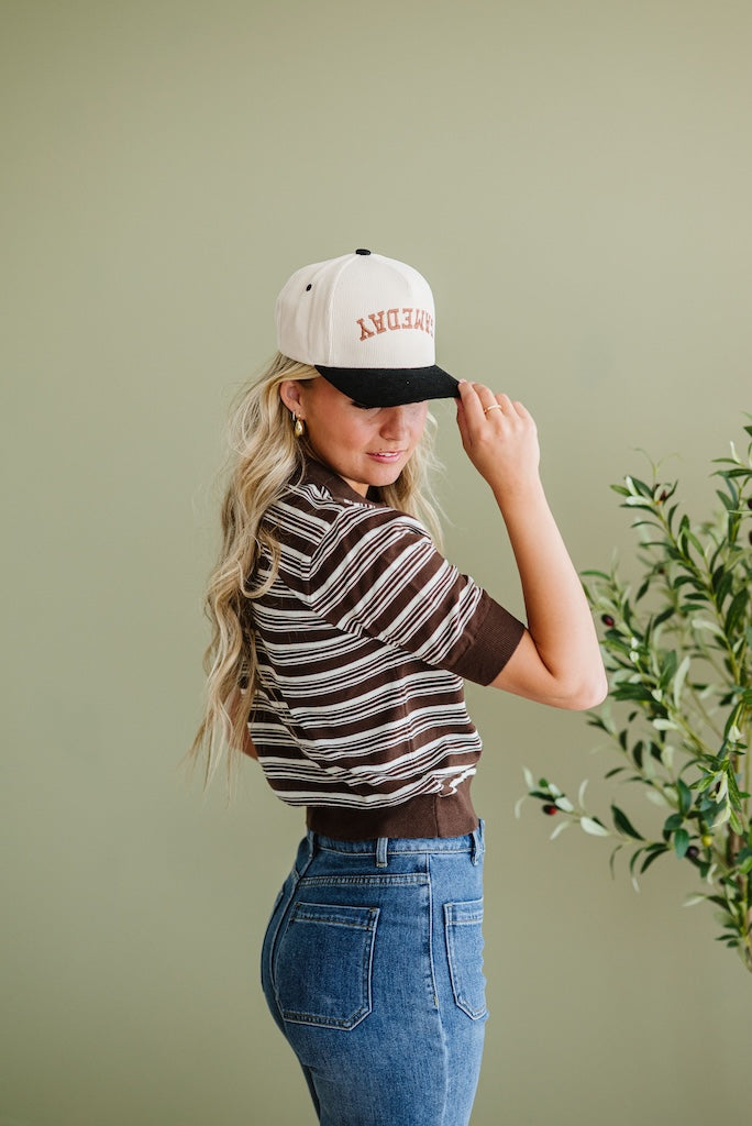 Vient Striped Polo