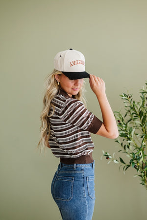 Vient Striped Polo