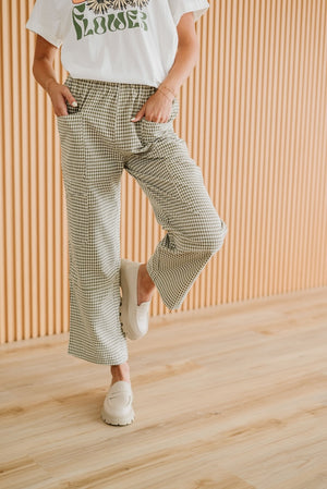 The Right Journey Gingham Pants