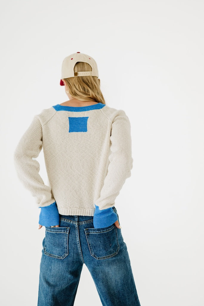 Bannon Blue Cardigan