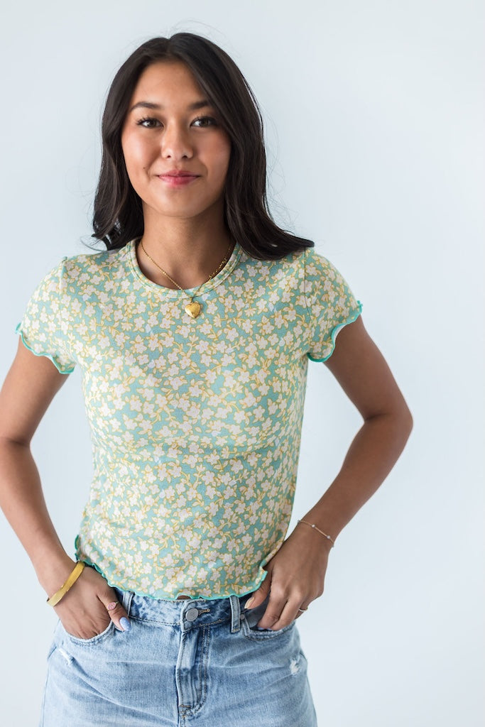 Where Flowers Bloom Top – Dottie & Jo