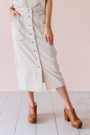 Benjamin Buttondown Skirt