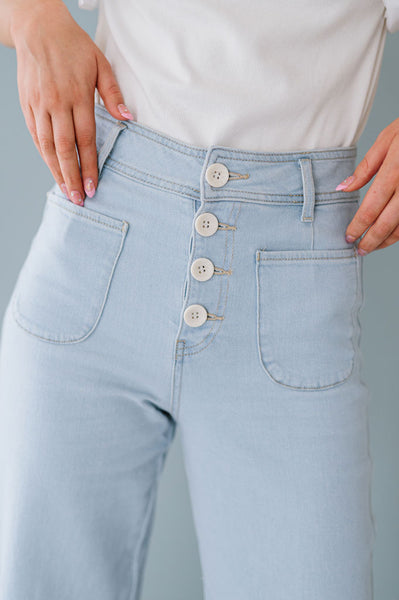 Come Sail Away Wide Leg Jeans – Dottie & Jo