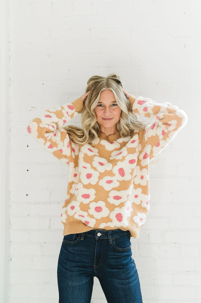 Azalea Gardens Sherpa Pullover