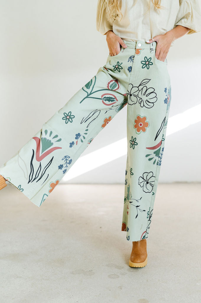 Chaos Through the Calm Pant