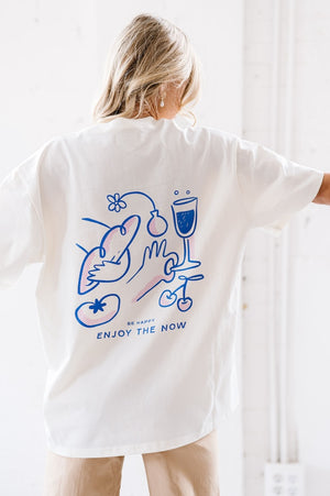 Enjoy the Now Oversized Tee