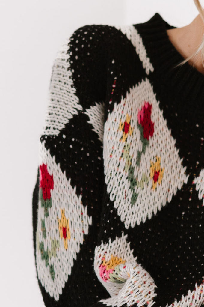 Heirloom Floral Sweater