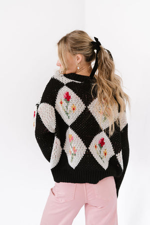 Heirloom Floral Sweater