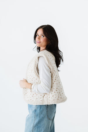 Verity Lace Trimmed Vest