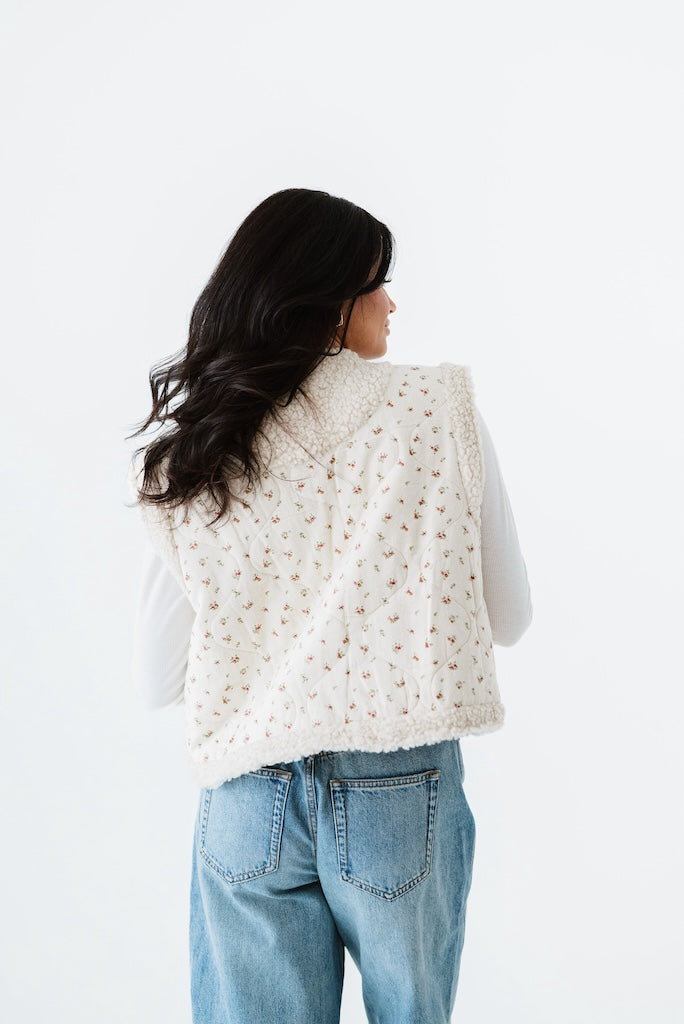 Verity Lace Trimmed Vest
