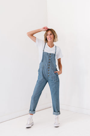 Mood Ring Denim Overalls