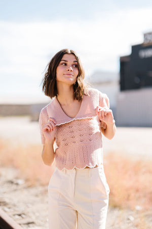 Wilmington Scalloped Knit Sweater