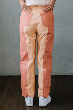 Danielle Split Panel Pants | 2 colors |