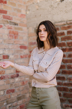 Marnie Collared Knit Top