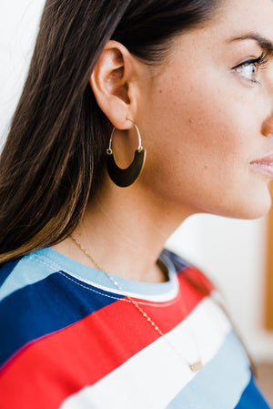 Firefly Brass Earrings