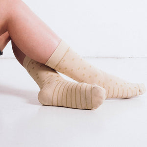 Woven Pear Socks